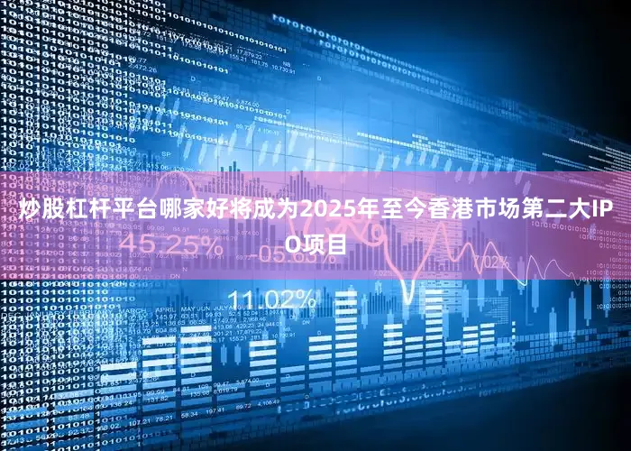 炒股杠杆平台哪家好将成为2025年至今香港市场第二大IPO项目