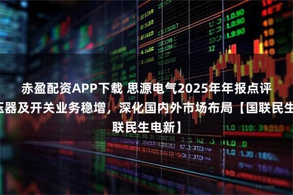 赤盈配资APP下载 思源电气2025年年报点评：变压器及开关业务稳增，深化国内外市场布局【国联民生电新】